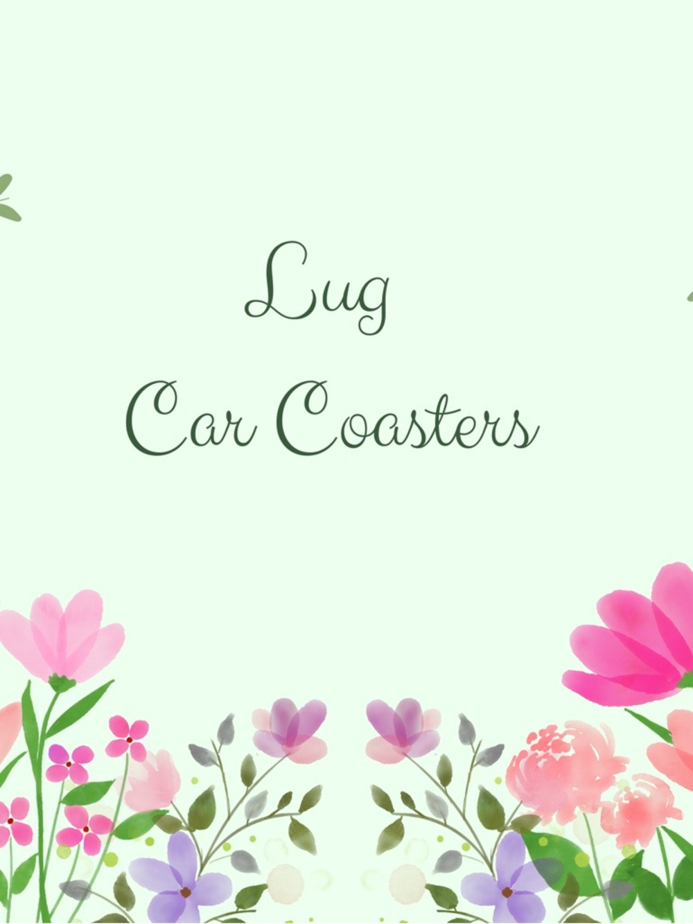 Lug Car Coasters